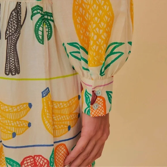 Farm Rio Off-White Tropicolors Yoke Embroidered Midi Dress size Small NWT fruit is available for purchase on au PAY Market - Imported Goods Online Store Co.Ltd. | au PAY Market - Online Farm Rio Off-White Tropicolors Yoke Embroidered Midi Dress size Small NWT fruit is available for purchase on au PAY Market - Imported Goods Online Store Co.Ltd. | au PAY Market - Online